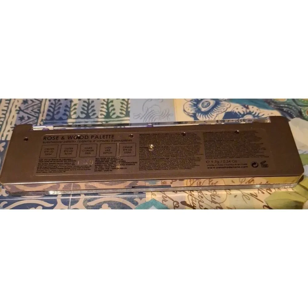 BNIB~Natasha Denona Rose & Wood Eyeshadow Palette~Gorgeous Colors~$48 Retail